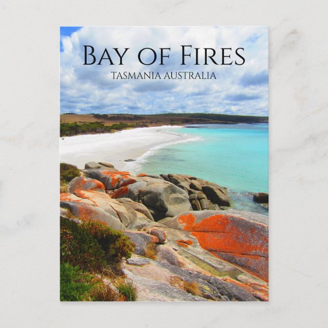 bay of fires tasmania postcard (Front)