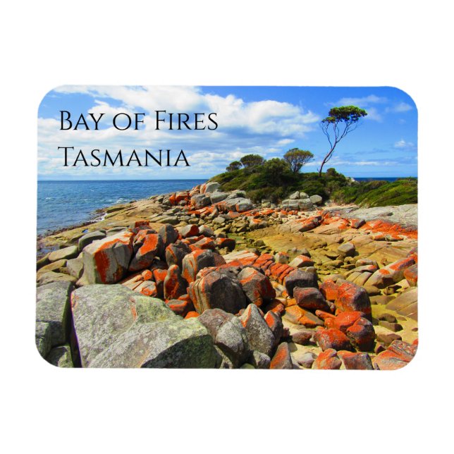 bay of fires tassie magnet (Horizontal)