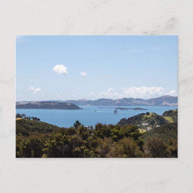 Bay of Islands, New Zealand Postcard (Front)