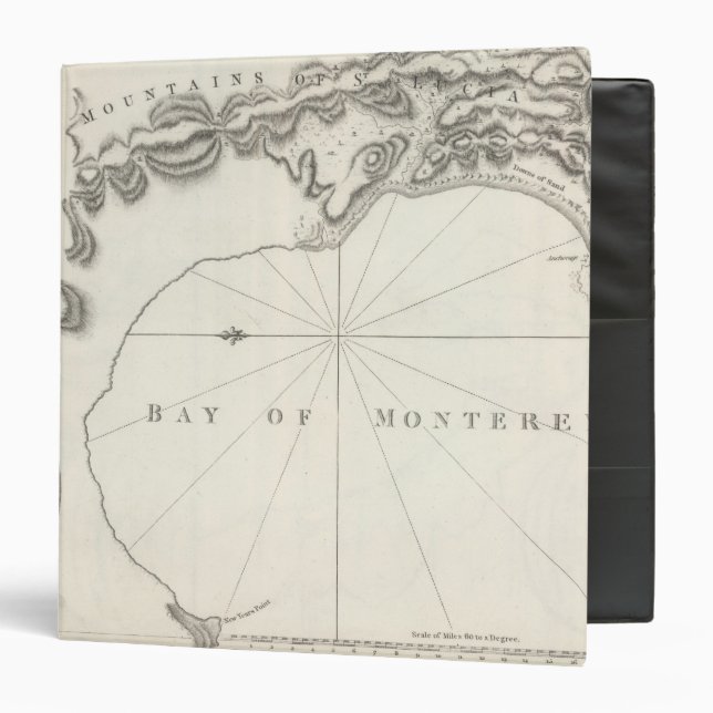 Bay of Monterey 3 Ring Binder (Front/Inside)