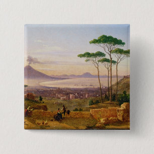 Bay of Naples Button
