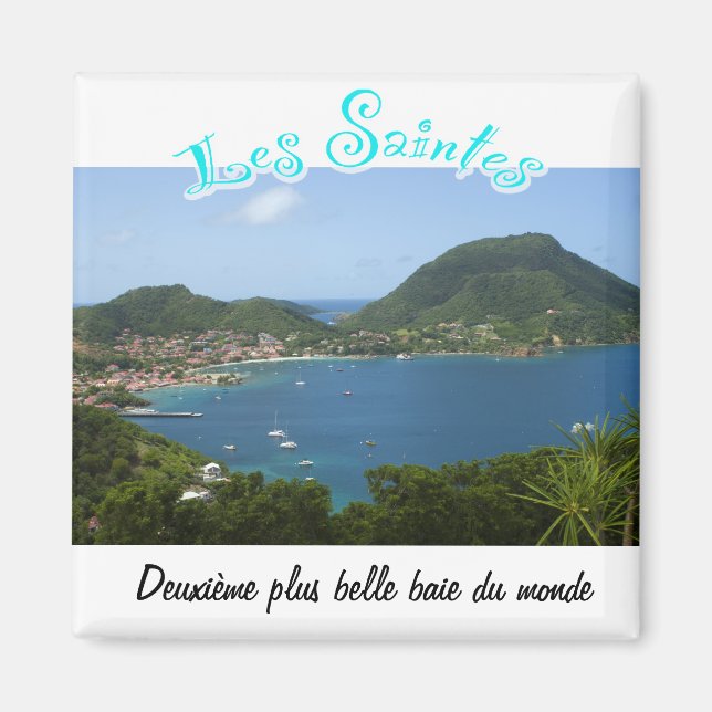 Bay of Saintes (Guadeloupe) Magnet (Front)