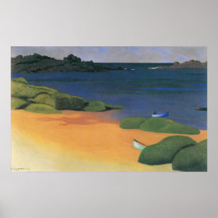 Bay of Tregastel by Felix Vallotton, Fine Art Poster