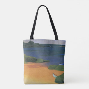 Bay of Tregastel by Felix Vallotton, Fine Art Tote Bag