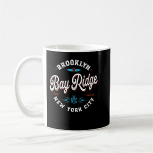 Bay Ridge Brooklyn New York - retro vintage graphi Coffee Mug