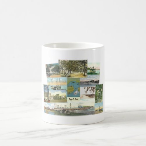 Bay St Louis Collage Coffee Mug