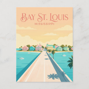 Bay St. Louis Mississippi Postcard