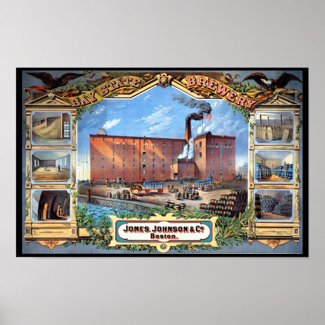 Bay State Brewery Boston Poster (Front)