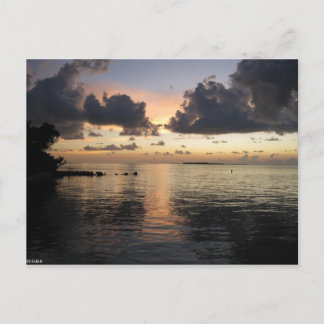 Bay Sunset Postcard
