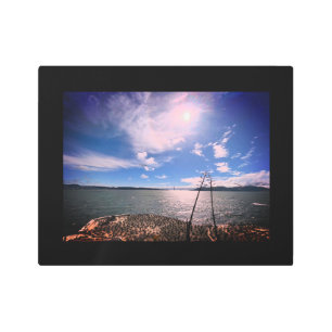 Bay views at Sunset Metal Print