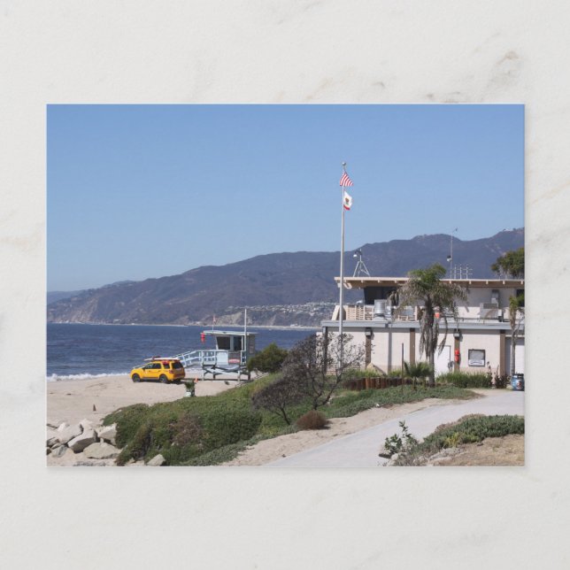 Bay Watch Los Angeles Postcard (Front)