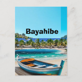 Bayahibe Travel Postcard Art,  