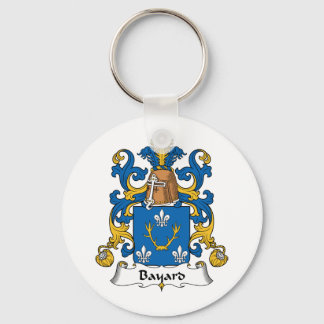 Bayard Family Crest Keychain