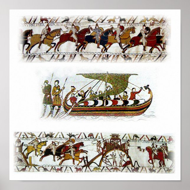 Bayeau Tapestry 11th Century Poster (Front)