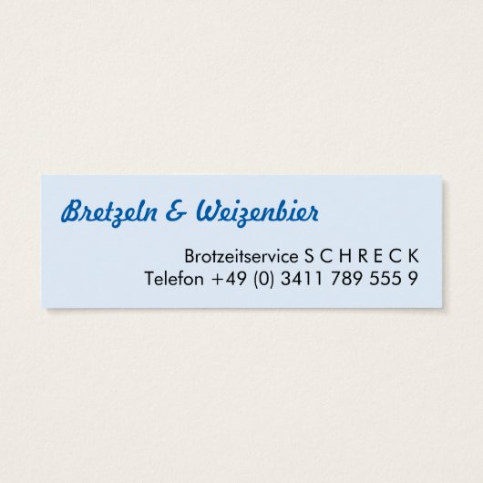 Bayerisches Muster (Back)