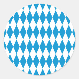Bayern Bavaria Oktoberfest Classic Round Sticker