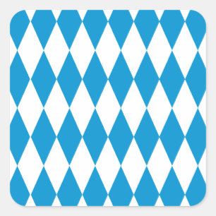 Bayern Bavaria Oktoberfest Square Sticker