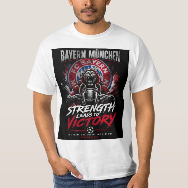 Bayern Munich – Power & Victory T-Shirt (Front)