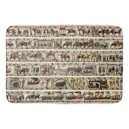 BAYEUX TAPESTRY 1066 Battle of Hastings Bath Mat