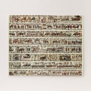 BAYEUX TAPESTRY 1066 Battle of Hastings,Medieval Jigsaw Puzzle