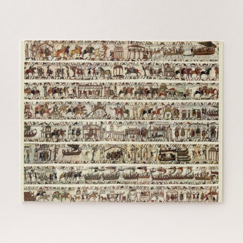BAYEUX TAPESTRY 1066 Battle of HastingsMedieval Jigsaw Puzzle