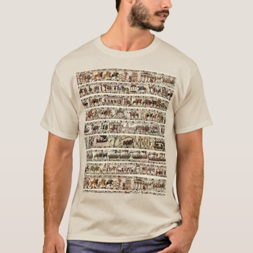 BAYEUX TAPESTRY 1066 Battle of Hastings  T_Shirt