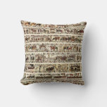 Bayeux Tapestry 1066 Battle Of Hastings Throw Pillow at Zazzle