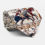 BAYEUX TAPESTRY 1066 NORMAN KNIGHTS AND ARCHERS  NECK TIE