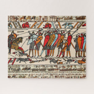 BAYEUX TAPESTRY BATTLE OF HASTINGS NORMAN KNIGHTS JIGSAW PUZZLE