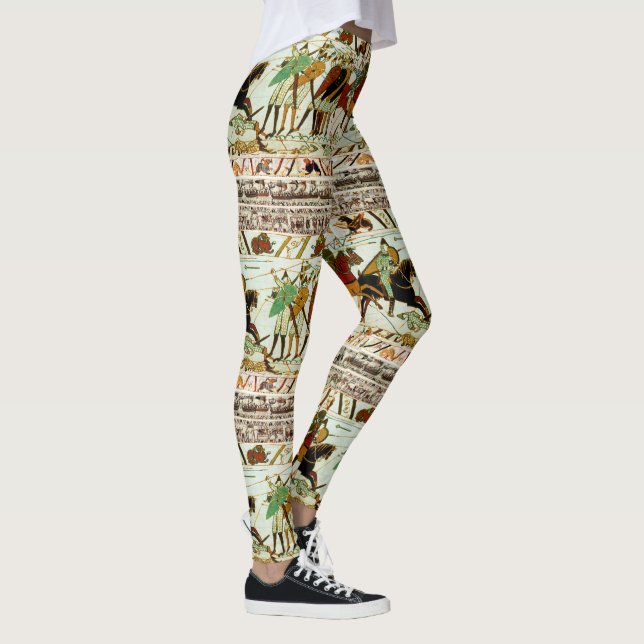 BAYEUX TAPESTRY,BATTLE OF HASTINGS ,NORMAN KNIGHTS LEGGINGS (Right)