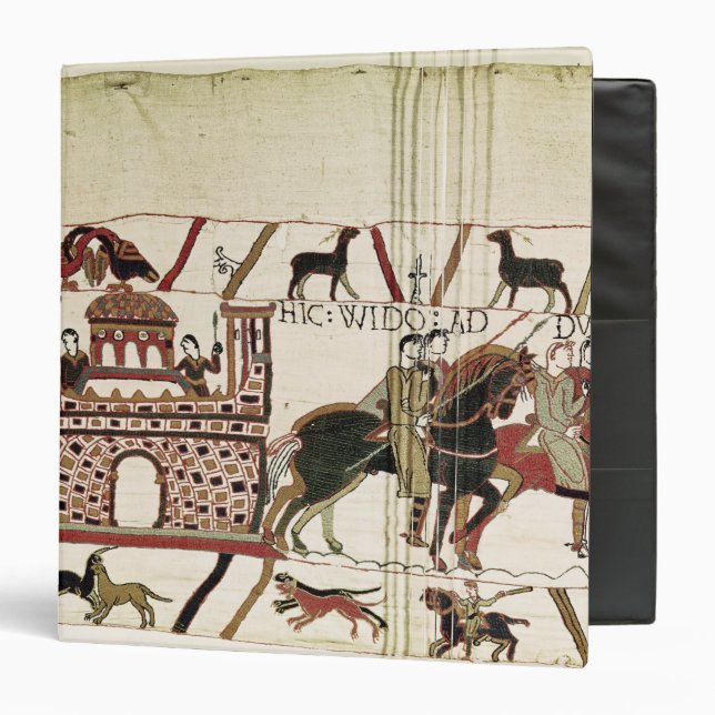 Bayeux Tapestry Earl Harold to Duke of Normandy Binder (Front/Inside)
