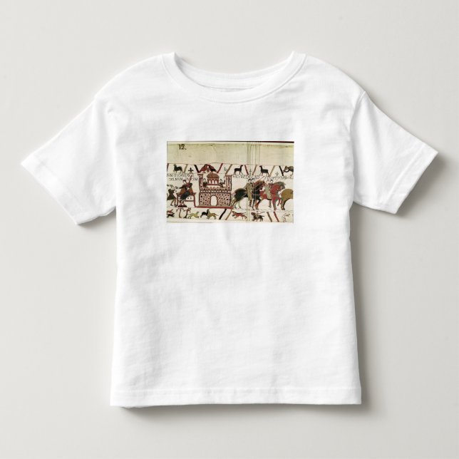 Bayeux Tapestry Earl Harold to Duke of Normandy Toddler T-shirt (Front)