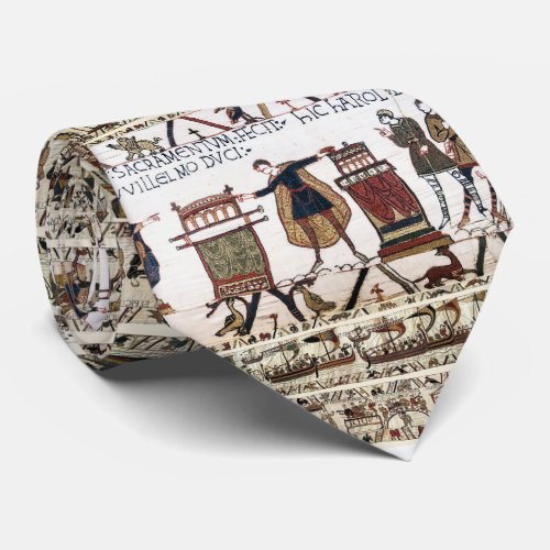 BAYEUX TAPESTRY Harold Made an Oath on Holy Relics Neck Tie