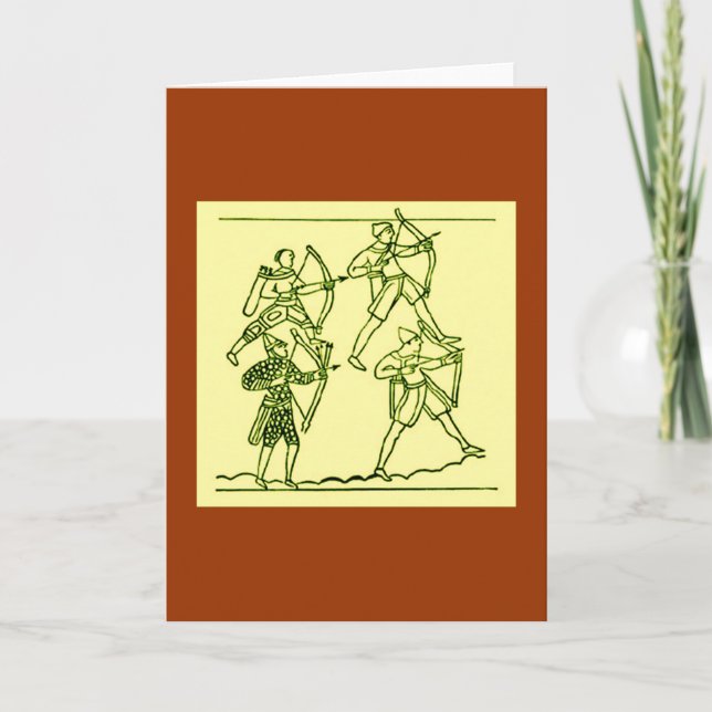 Bayeux Tapestry Holiday Card (Front)