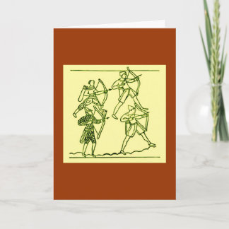 Bayeux Tapestry Holiday Card