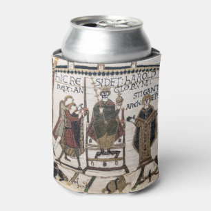Bayeux Tapestry - King Harold Coronation Can Cooler