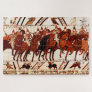 BAYEUX TAPESTRY NORMAN ARMY, KNIGHTS HORSEBACK  JIGSAW PUZZLE