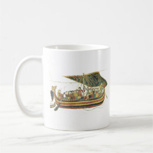 Bayeux Tapestry Sailing scene Coffee Mug