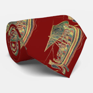 Bayeux Tapestry Sailing scene Neck Tie