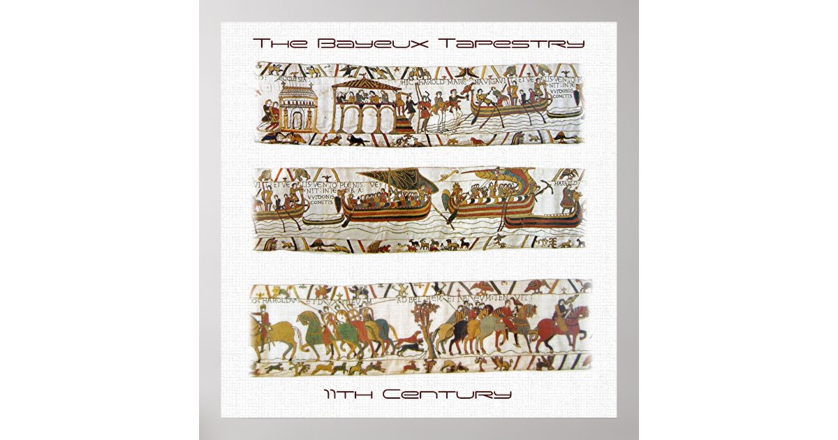 Bayeux Tapestry Scene Poster Zazzle