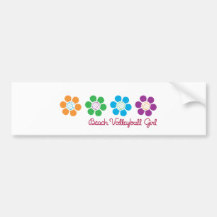 Bayflower Beach Volleyball Bumper Sticker