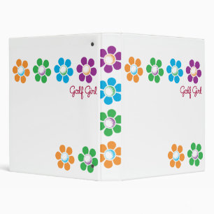 Bayflower Golf 3 Ring Binder