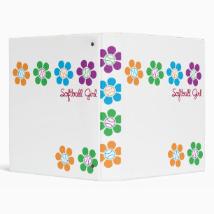 Bayflower Softball 3 Ring Binder
