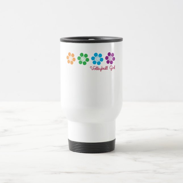 Bayflower Volleyball Travel Mug (Center)