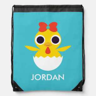 Bayla the Chick Drawstring Bag