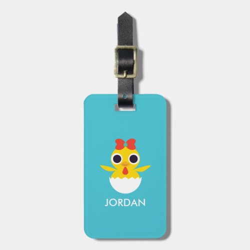 Bayla the Chick Luggage Tag