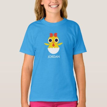 Bayla The Chick T-shirt by peekaboobarn at Zazzle