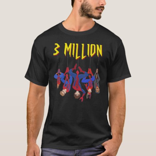 Baylen Levine 3 Million Essential T_Shirt Copy