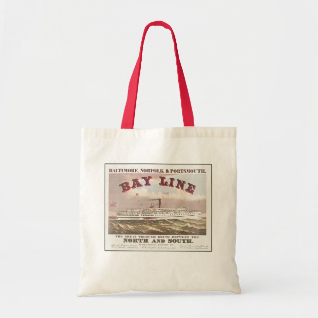 BAYLINE STEAMSHIP TOTE BAG (Front)