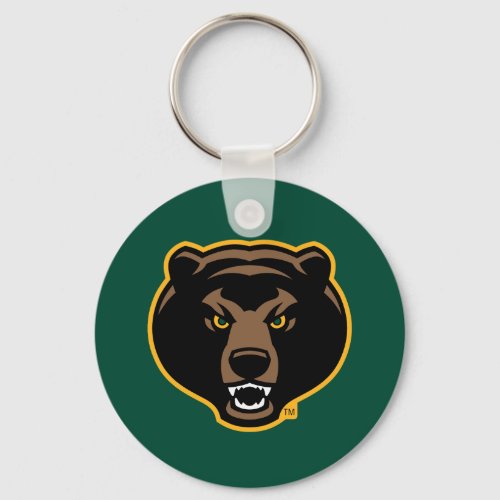 Baylor Bear Logo Keychain